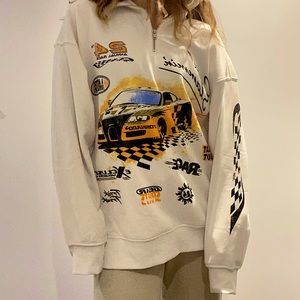 ❌NOT AVAILABLE❌ Race Car Quarter Zip